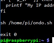 Raspberry Pi起動時にプログラム自動起動する設定をしてみた