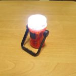 100円ショップランタンのLED化　赤